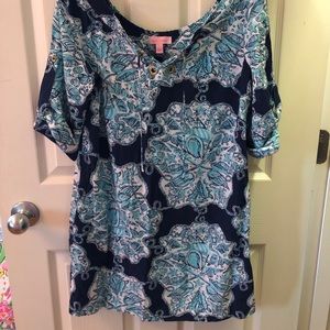Lilly Pulitzer beach cover up